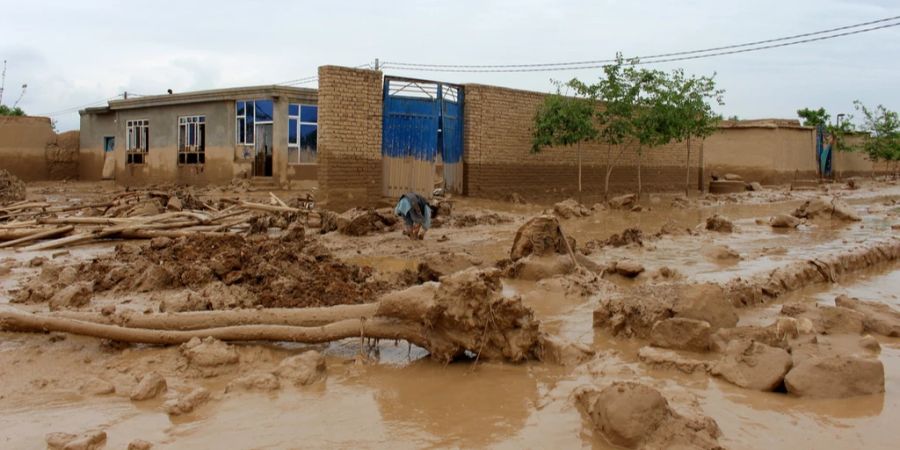 Hochwasser Überschwemmung Afghanistan