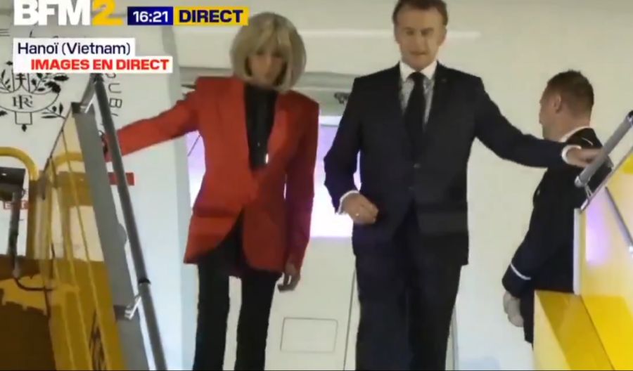 Doch die französische First Lady will offenbar nicht einhaken.