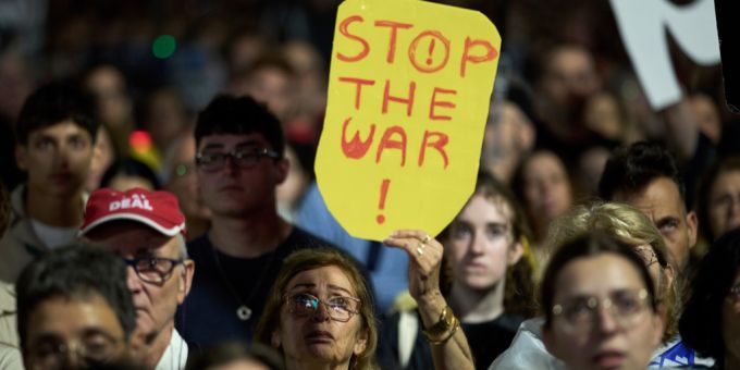 Erneut gibt es Proteste in Israel gegen den Krieg. Israel