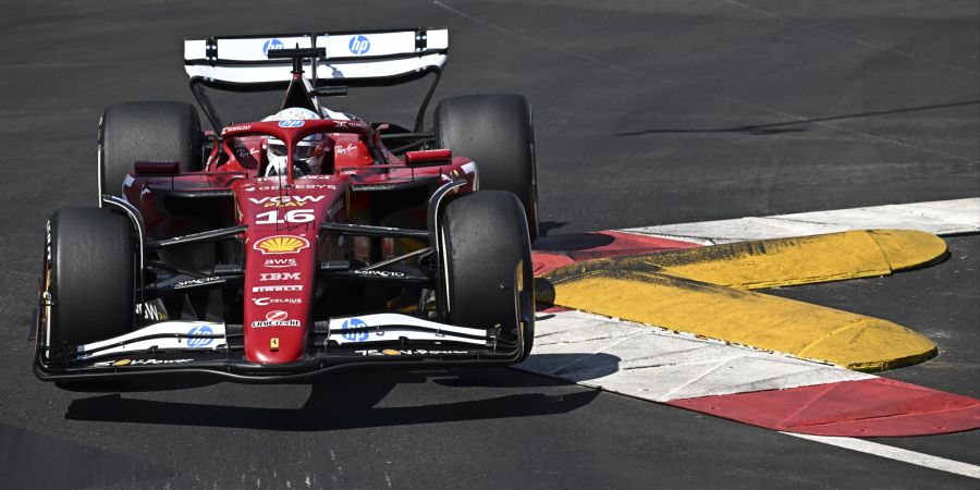 Charles Leclerc Ferrari Monaco