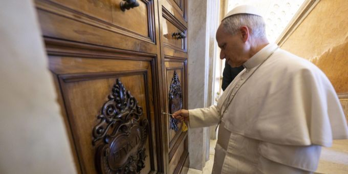 Zur Amtseinführung des neuen Papstes wird eine werden mehr als 150 Delegationen erwartet. Papst Leo