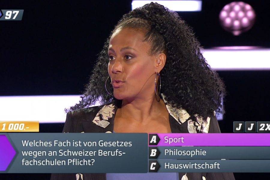 Angélique Beldner wird neue redaktionelle Aufgaben im SRF-Newsroom übernehmen. Die «1 gegen 100»-Moderation behält sie bei.