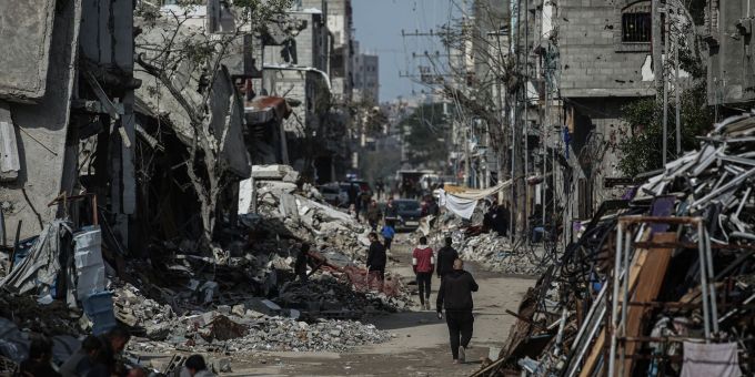 Bei israelischen Attacken im Gazastreifen wurden nach palästinensischen Angaben zahlreiche Menschen getötet. (Archivbild) Bei israelischen Attacken im Gazastreifen wurden nach palästinensischen Angaben zahlreiche Menschen getötet. (Archivbild)