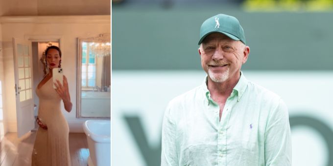 Erwarten ihr erstes gemeinsames Kind: Boris Becker und seine Frau Lilian. boris becker