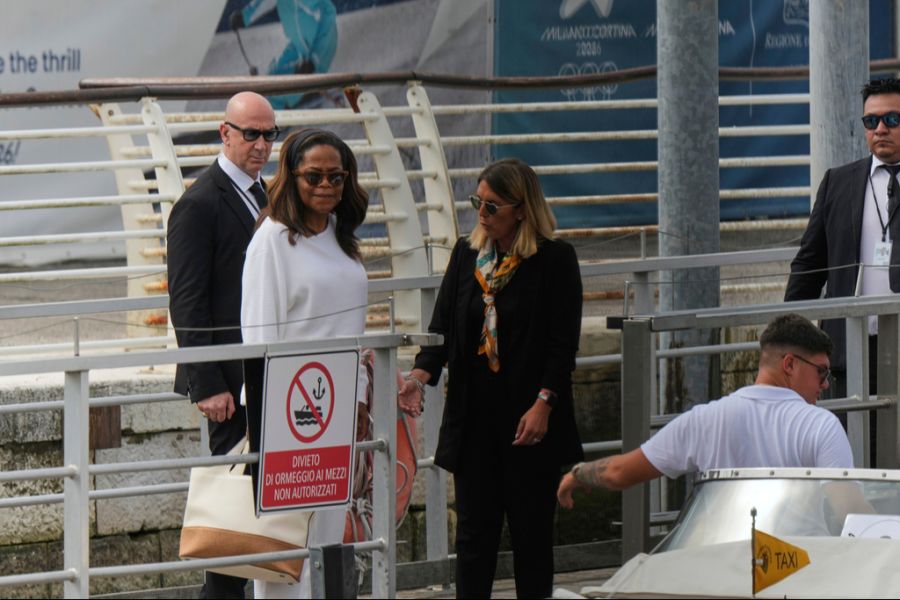 Auch Oprah Winfrey hat den die Reise nach Venedig hinter sich gebracht.