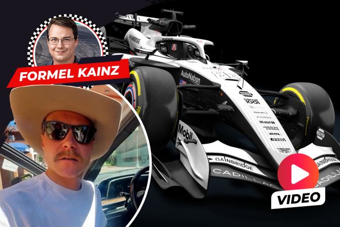 Formel 1 Cadillac Bottas