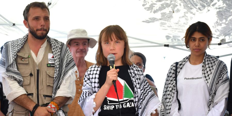 Gaza Greta Thunberg