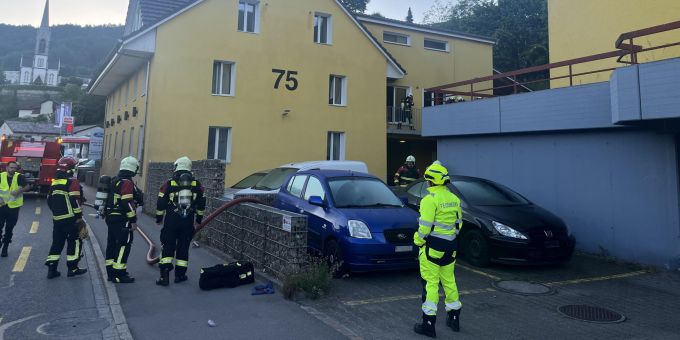 Gebenstorf AG: Elektrogerät verursacht Brand. Gebenstorf AG