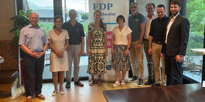 Gruppenfoto Frauen Männer FDP