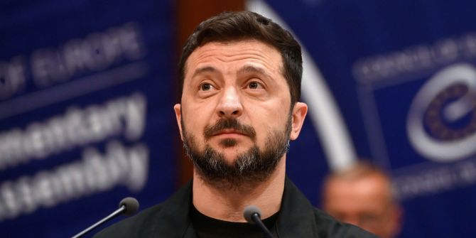 Ukrainischer Präsident Selenskyj