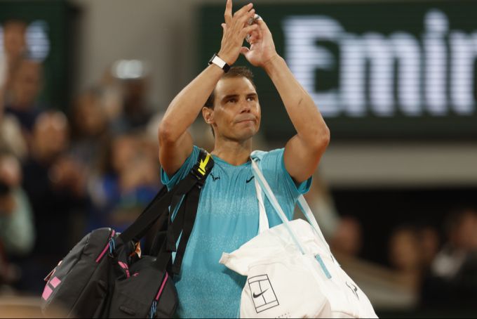 Rafael Nadal nach seinem letzten Auftritt bei den French Open. Rafael Nadal