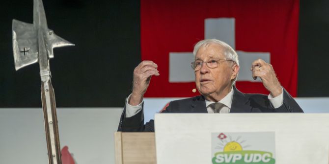 Christoph Blocher EU-Abstimmung
