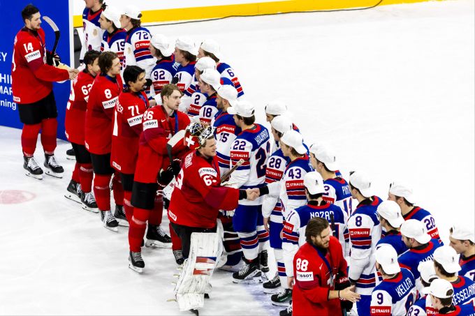 Die Schweizer Nati unterliegt den USA im WM-Final. Eishockey WM