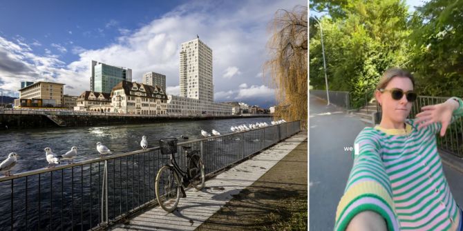 Influencerin Wohnung Zürich Luxus