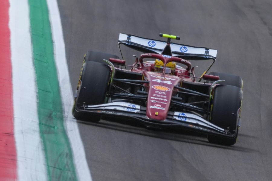 Lewis Hamilton Ferrari Imola