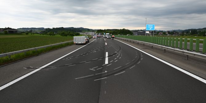 Kollision auf A1