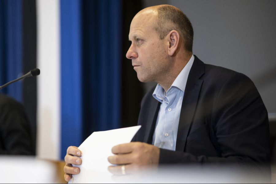 Gemeindepraesident von Albula, Daniel Albertin.