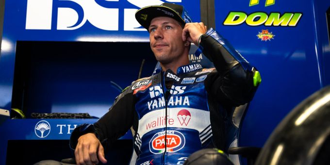Dominique Aegerter fährt seit 2023 für Yamaha in der Superbike-WM. Dominique Aegerter Yamaha Superbike-WM