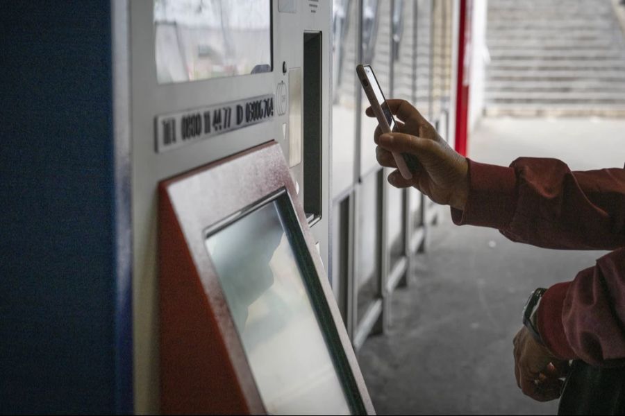 Automat bargeldlos