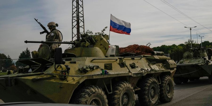 Russische Soldaten