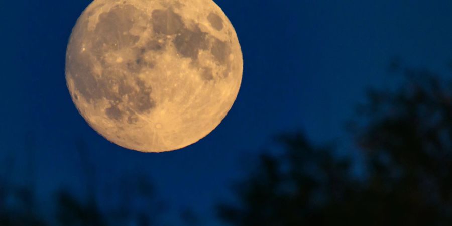 Der Mond zeugt von einer planetaren Katastrophe. (Archivbild)