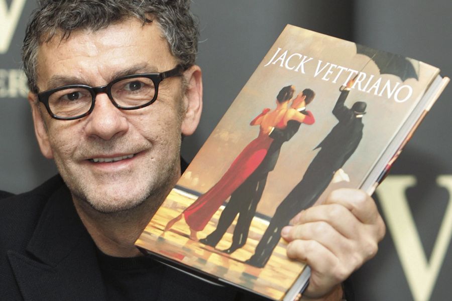 Jack Vettriano im Jahr 2003.