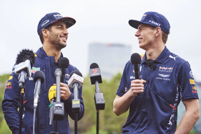 Red Bull Ricciardo Verstappen