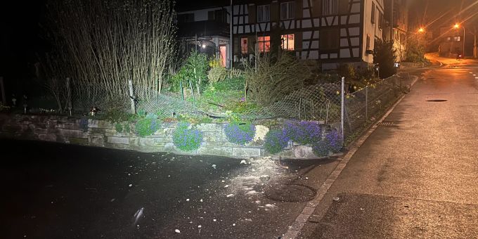 Weinfelden TG - Autofahrer (41) haut nach Unfall ab und stellt sich