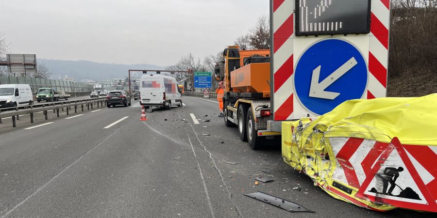 Unfall auf A1