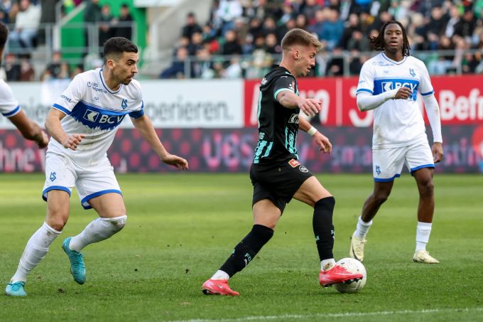 Christian Witzig erzielt den zwischenzeitlichen Ausgleich für den FC St.Gallen. FC St.Gallen