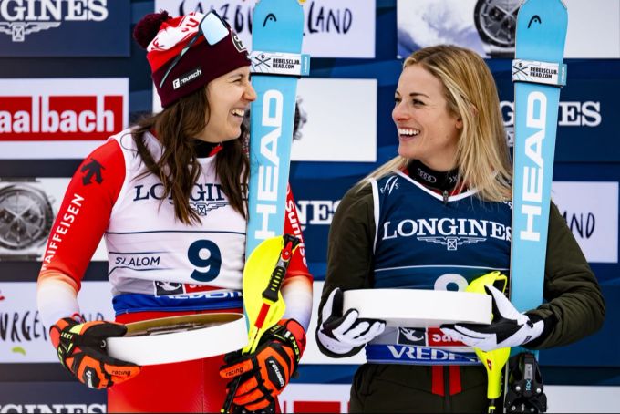 Lara Gut-Behrami und Wendy Holdener holen sich Silber an der Ski-WM. Lara Gut-Behrami