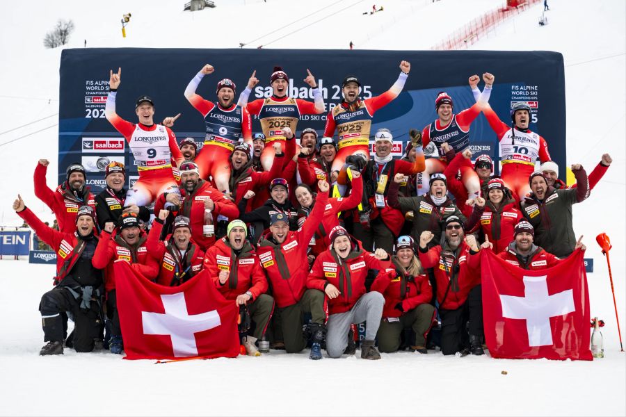 Ski-WM Team-Kombination Schweiz