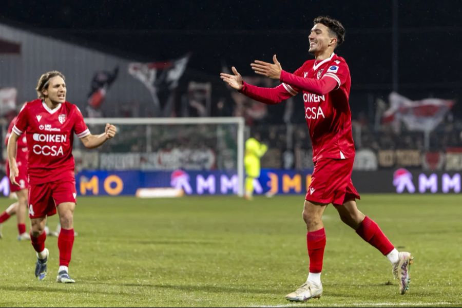 Théo Bouchlarhem traf zum 1:0.