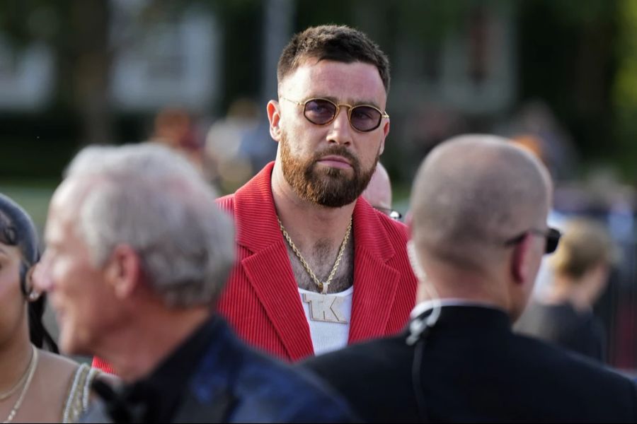 Travis Kelce liess sich in Zürich nicht blicken.