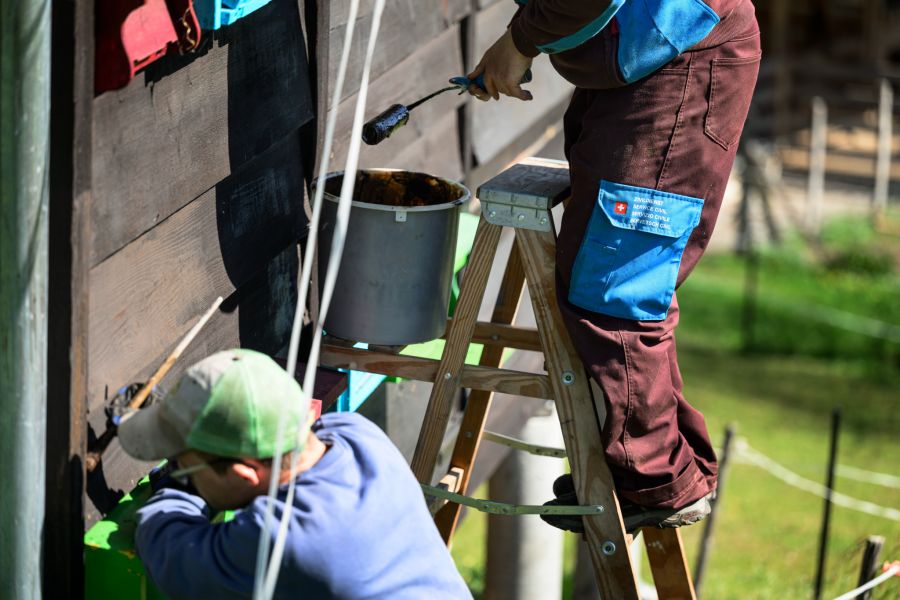 Einsatz für den Zivildienst: Immer mehr Militärdienstpflichtige wechseln dorthin.