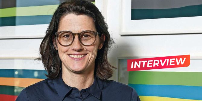 Céline Widmer: Knapp vier Monate im Amt und bereits stark gefordert. - Christian Lanz