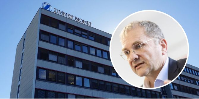 Zimmer Biomet kündigt einen massiven Stellenabbau an. - spo