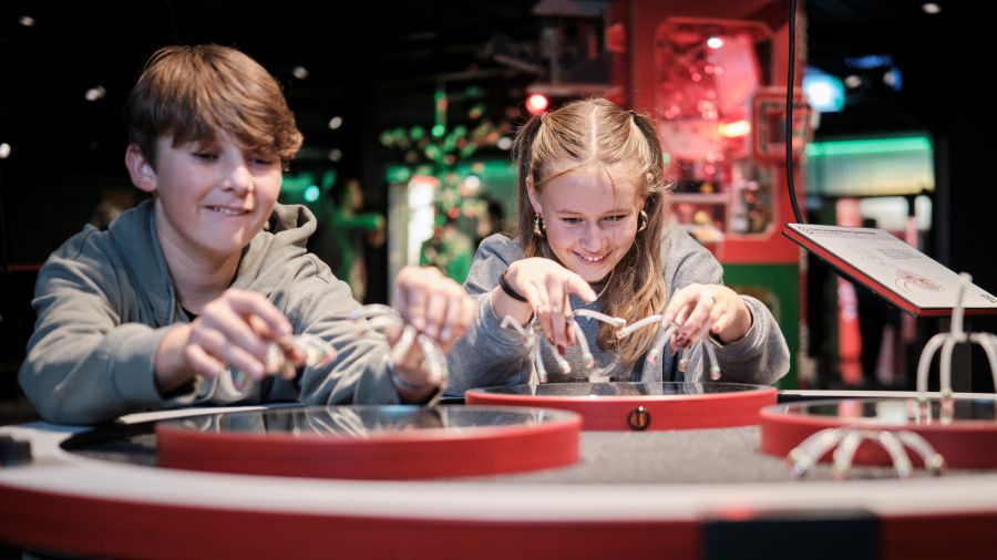 Im Park des Technorama erwarten Sie über 30 interaktive Stationen, die dazu einladen, Naturphänomene mit allen Sinnen zu entdecken und spielerisch zu erleben.