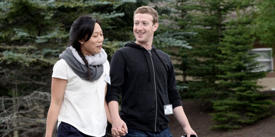 Mark Zuckerberg und Priscilla Chan