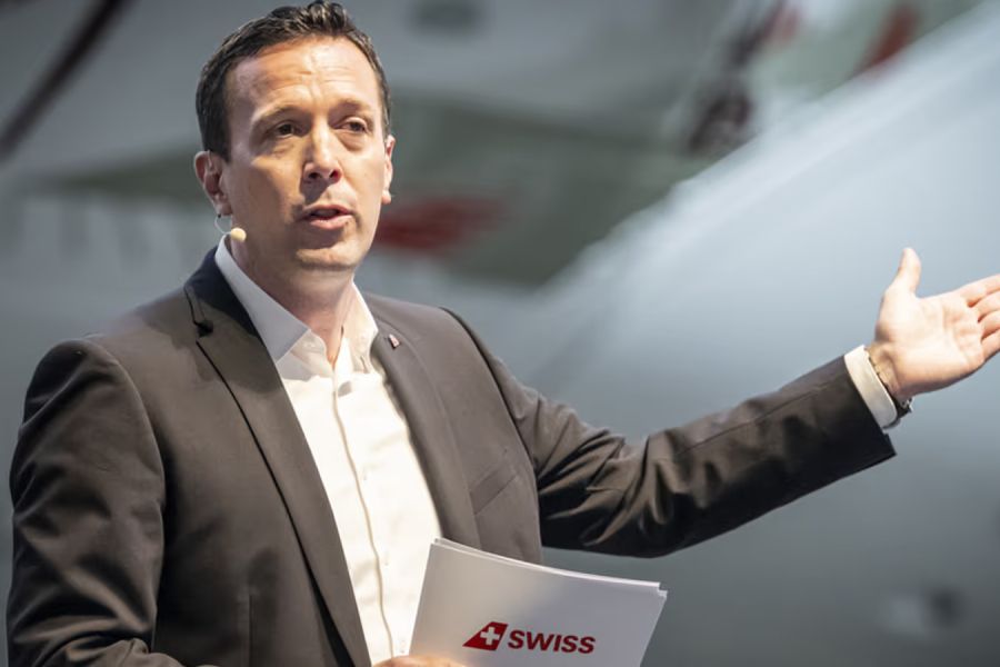 Der Swiss-CEO, Jens Fehlinger, hat angedeutet, dass er bereit ist, die strikte Deutschpflicht für Piloten zu überdenken. (Archivbild)