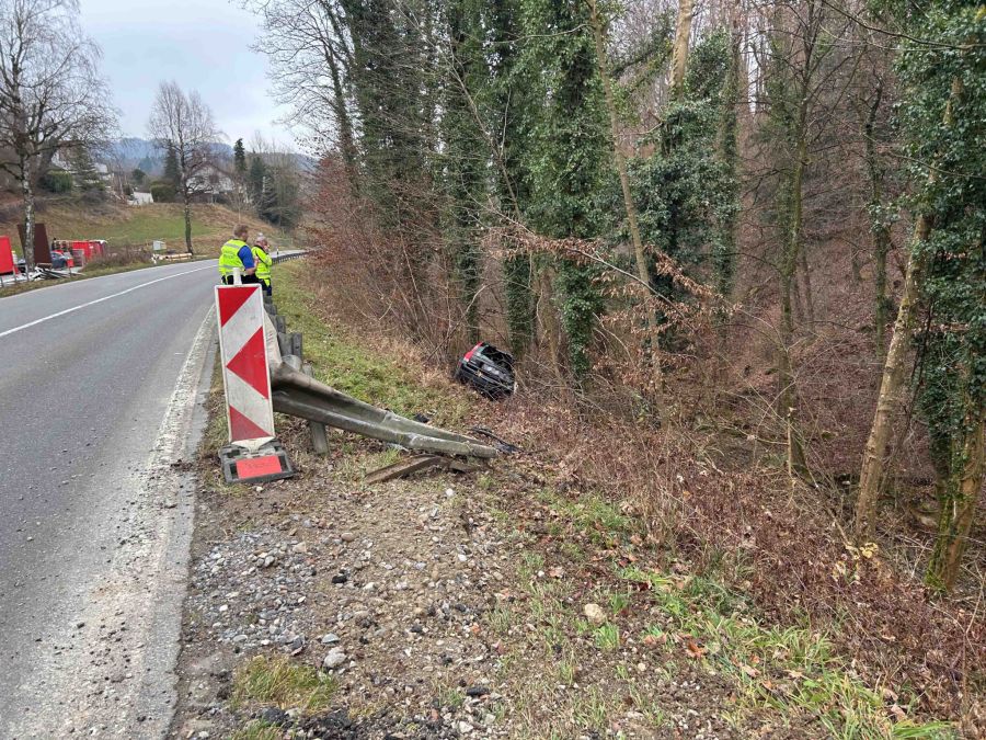 Verletzt wurde beim Unfall zum Glück niemand.
