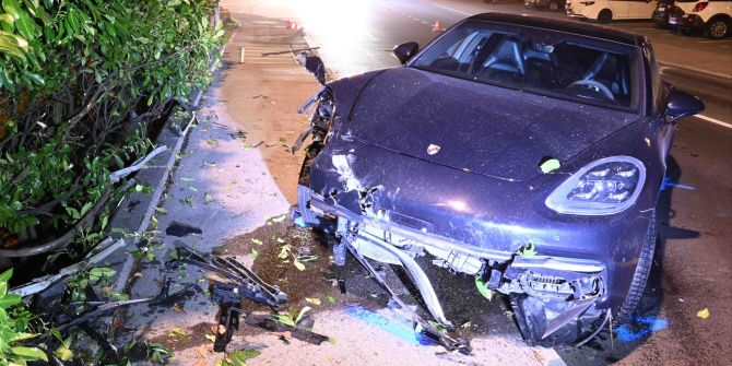 Unfall Porsche Luzern