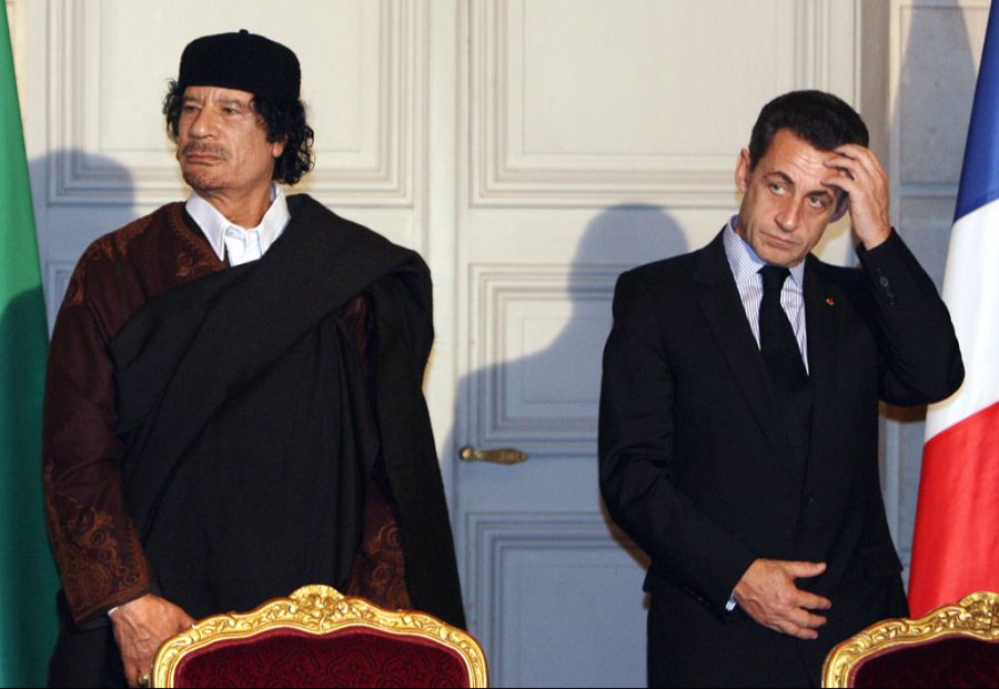 Gaddafi Sarkozy