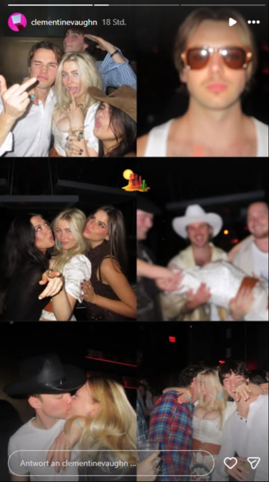 Der Promi-Spross lässt es krachen!