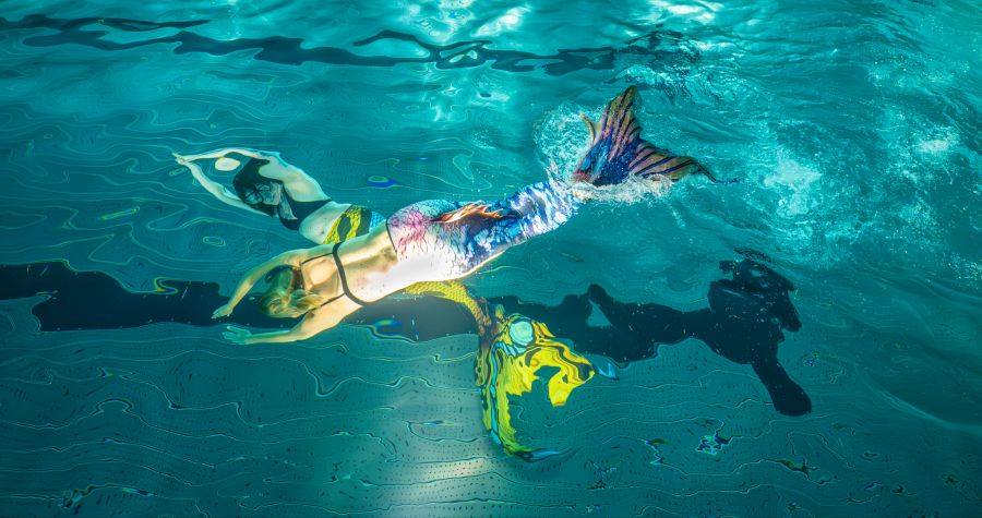 Silvia Malagon Meerjungfrau Flosse