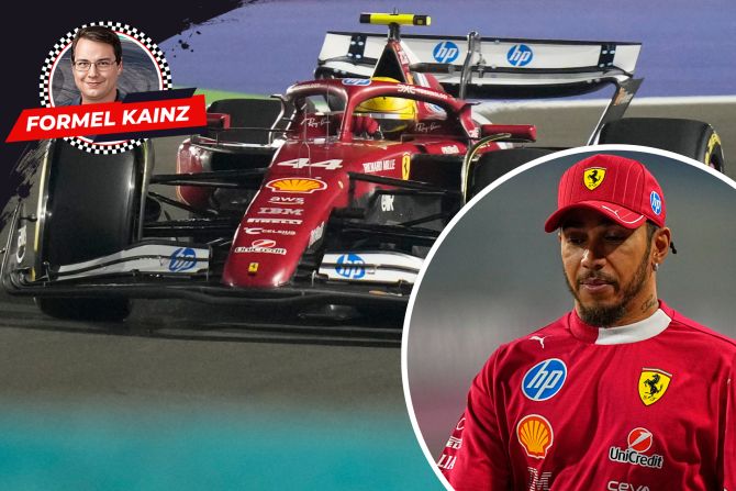 Lewis Hamilton Ferrari