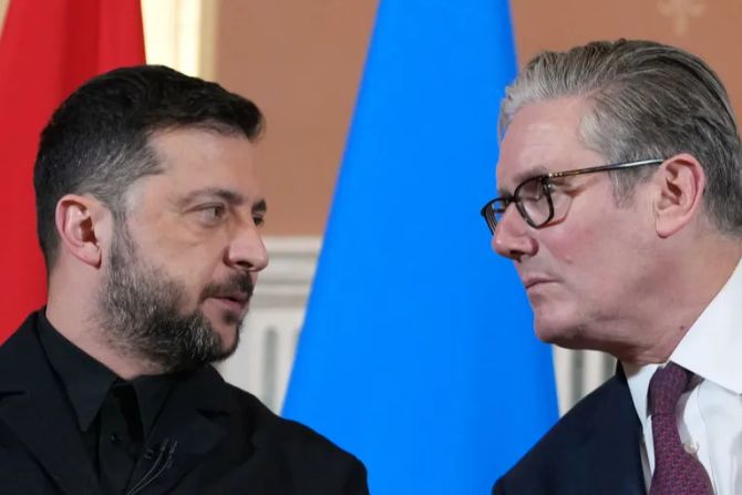 Wolodymyr Selenskyj Keir Starmer