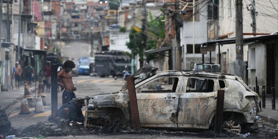 Brasilien Polizeieinsatz