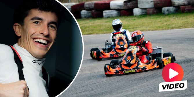 Marc Márquez Go-Kart Training