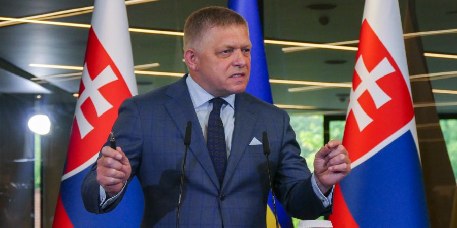 slowakische Premier Robert Fico